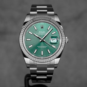 Harga Rolex Datejust 41 Mint Green Indonesia