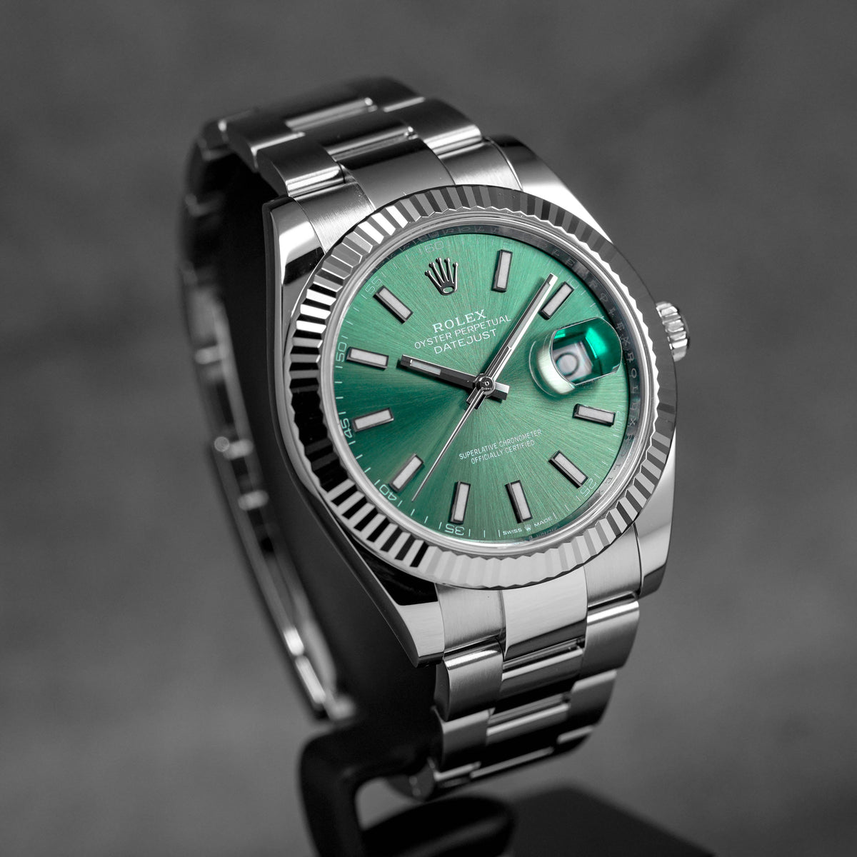 Harga Rolex Datejust 41 Mint Green Indonesia