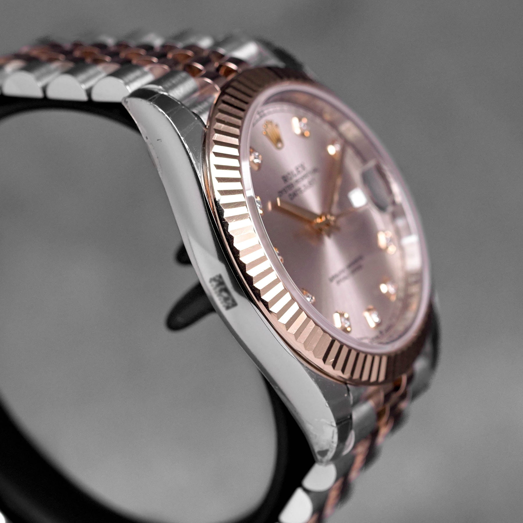 Harga Rolex Datejust 41 Pink Sundust Diamond