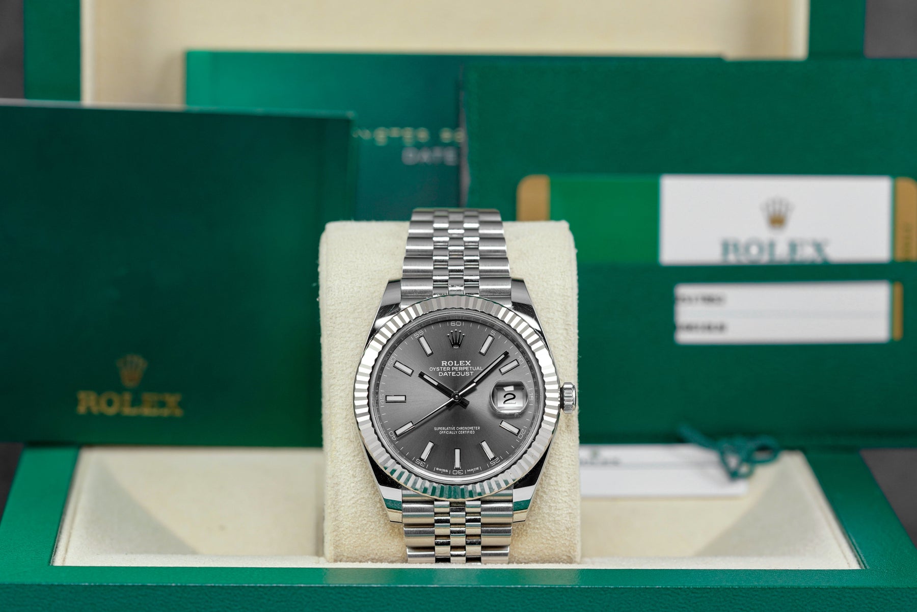 Harga Rolex Datejust 41 Rhodium Indonesia