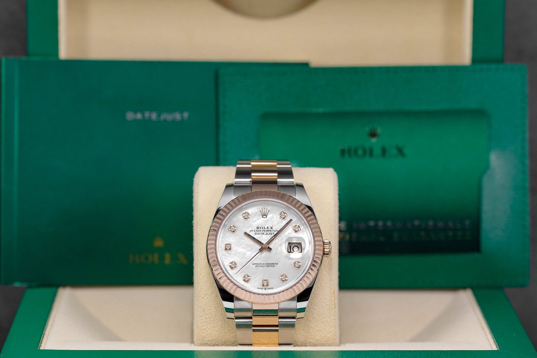 Harga Rolex Datejust 41 Twotone MOP Diamond Indonesia