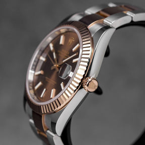 Harga Rolex Datejust 41 Twotone Rosegold Choco Indonesia
