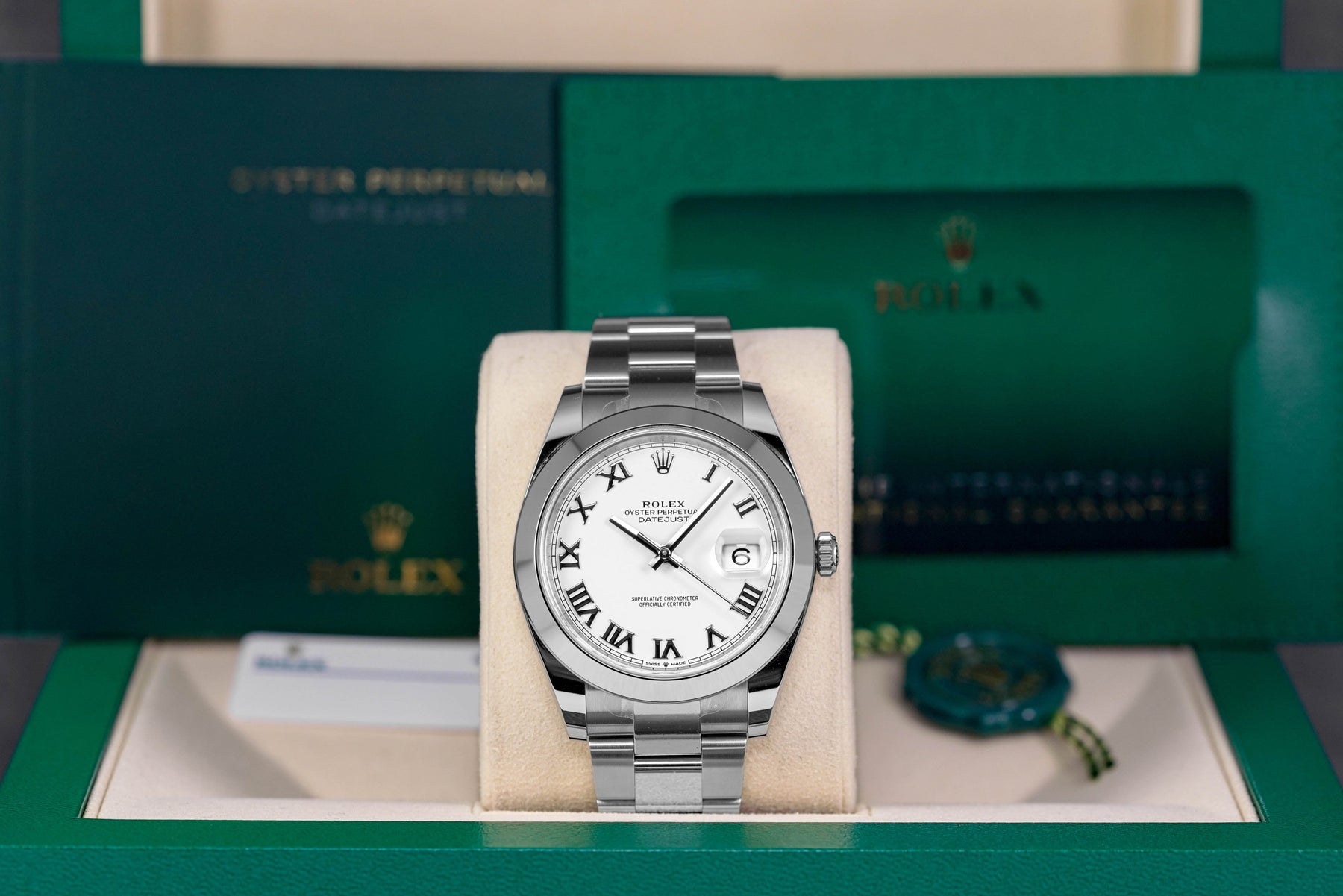 Harga Rolex Datejust 41 White Roman Indonesia