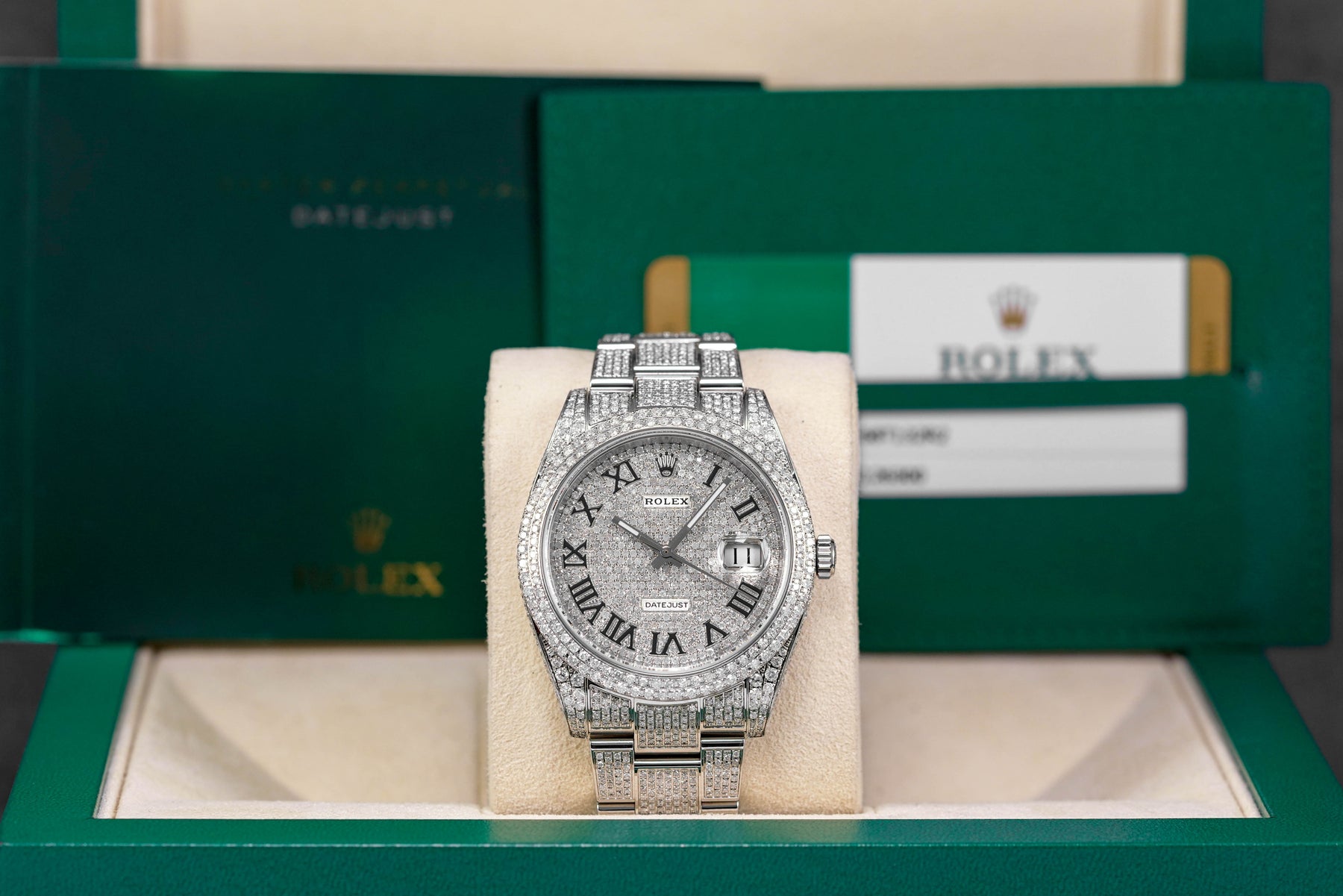 Harga Rolex Datejust 41 mm Custom Diamond Indonesia