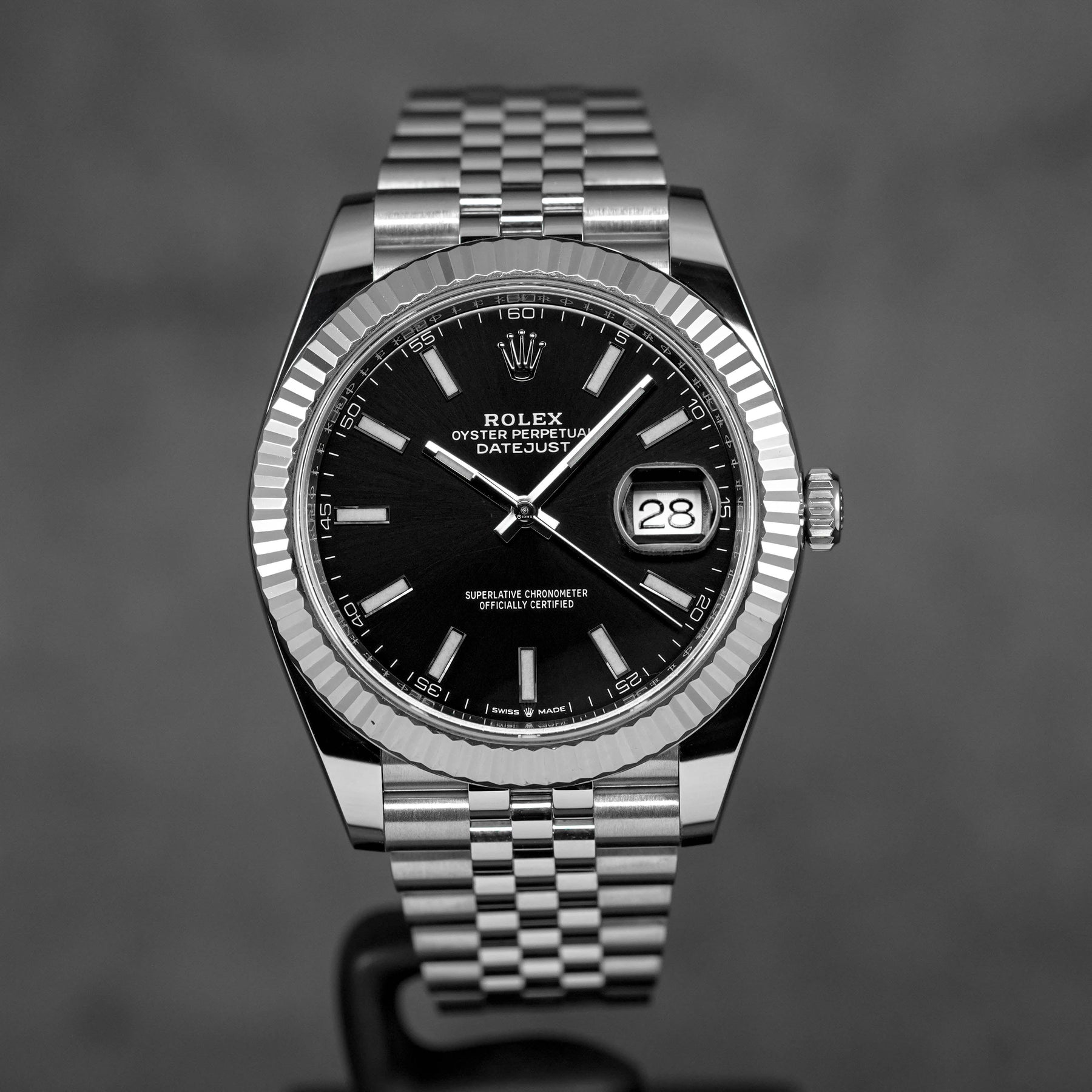DATEJUST 41MM BLACK DIAL (2020)