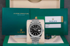 DATEJUST 41MM BLACK DIAL (2020)