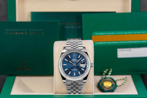 Harga Rolex Datejust 41mm Blue Indonesia