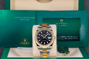 Harga Rolex Datejust 41mm Twotone Black Indonesia