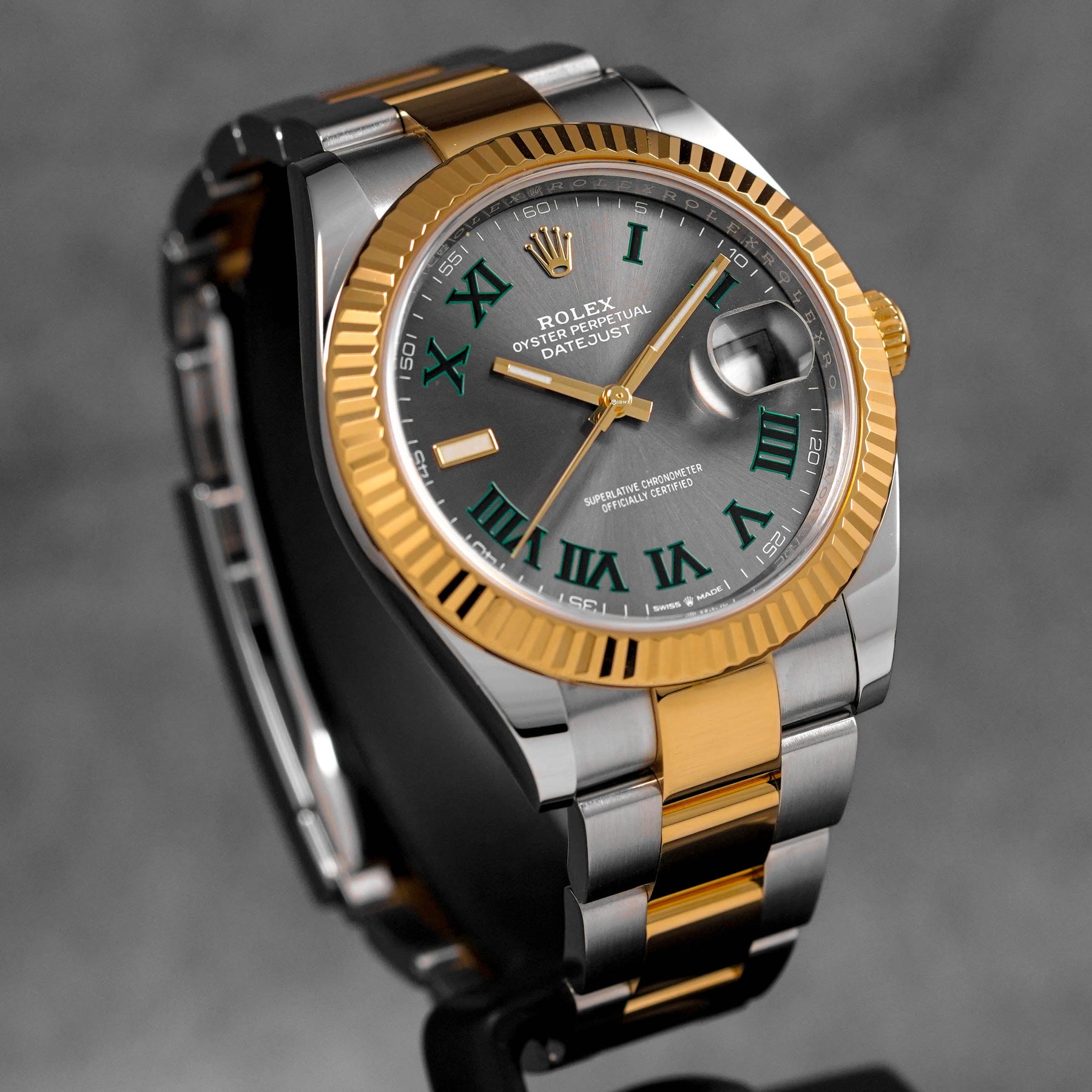 Harga Rolex Datejust 41mm Twotone Wimbledon Indonesia