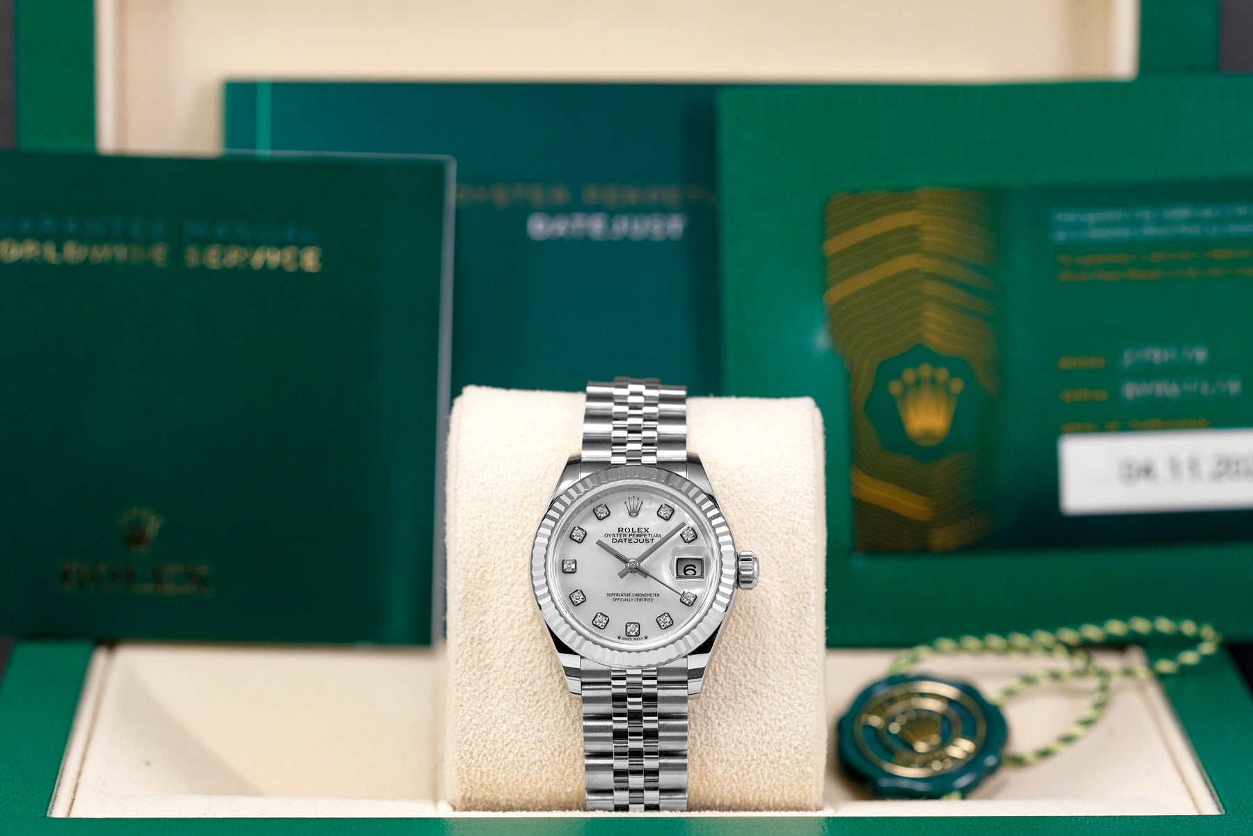 DATEJUST 28MM MOP DIAMOND DIAL (2022)