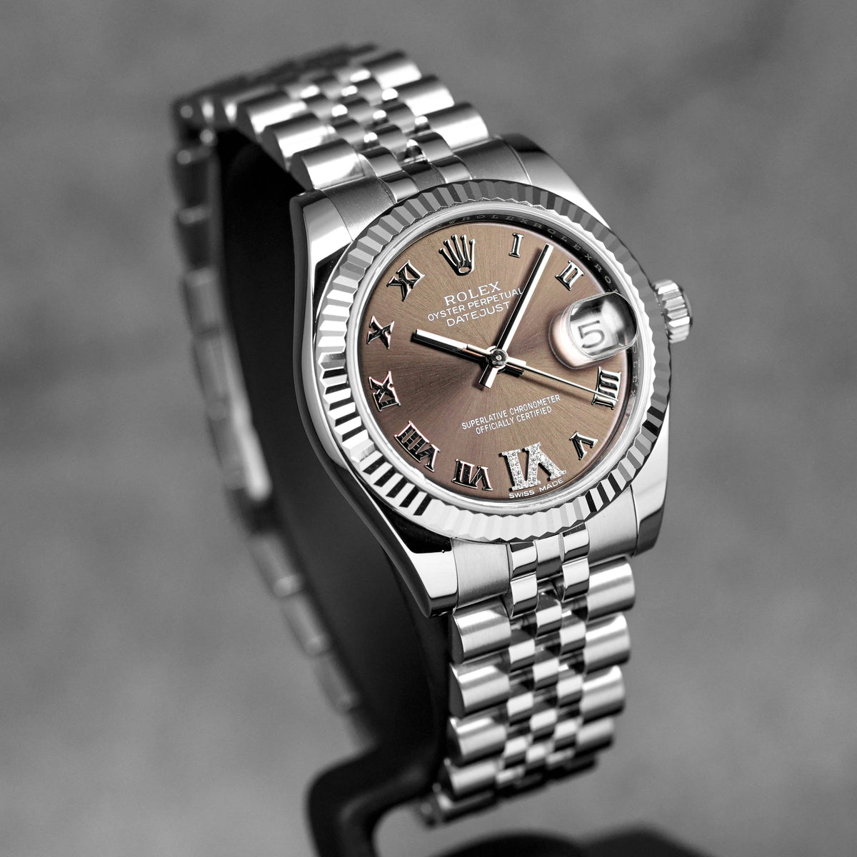 Harga Rolex Datejust Rhodium Roman Indonesia