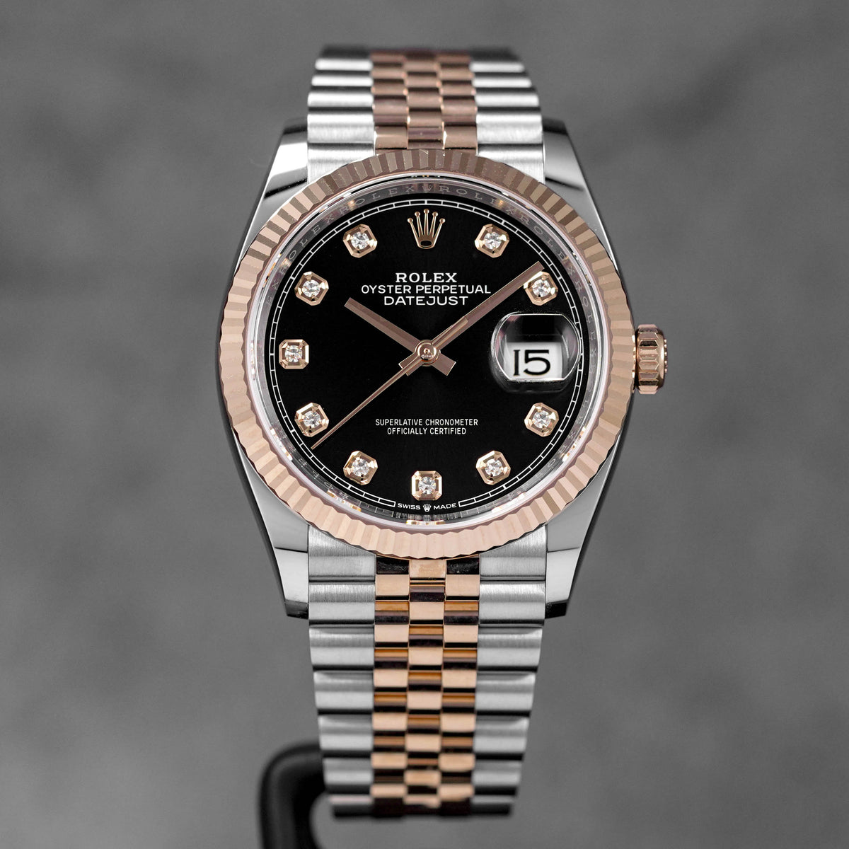 Harga Rolex Datejust Rosegold Black Indonesia Terbaru