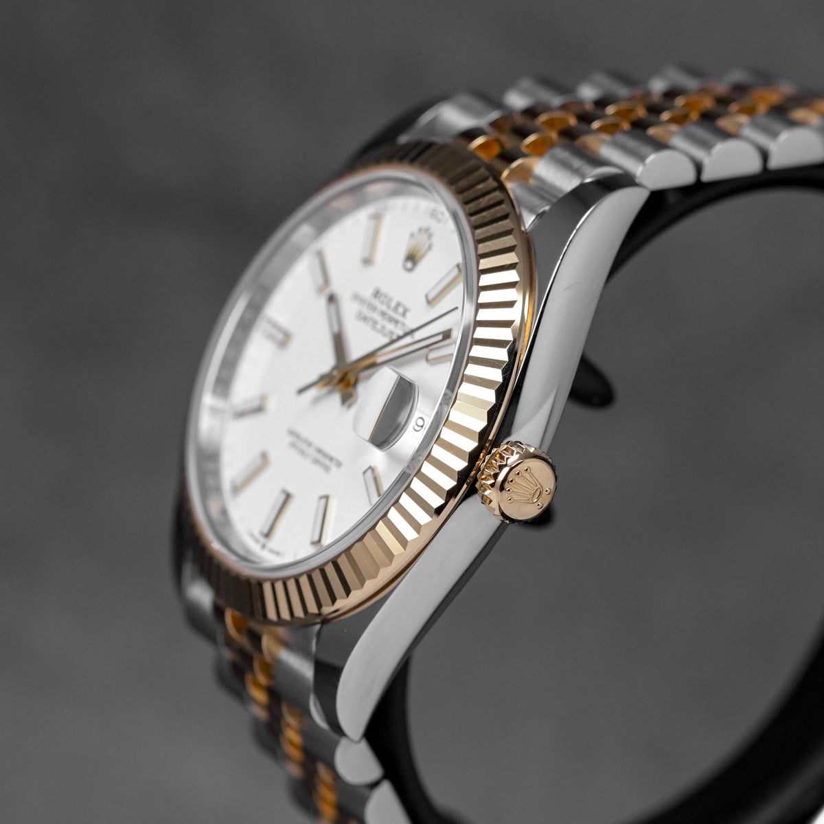 DATEJUST 41MM TWOTONE YELLOWGOLD WHITE DIAL (2026)