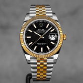 Harga Rolex Datejust Twotone Black Indonesia