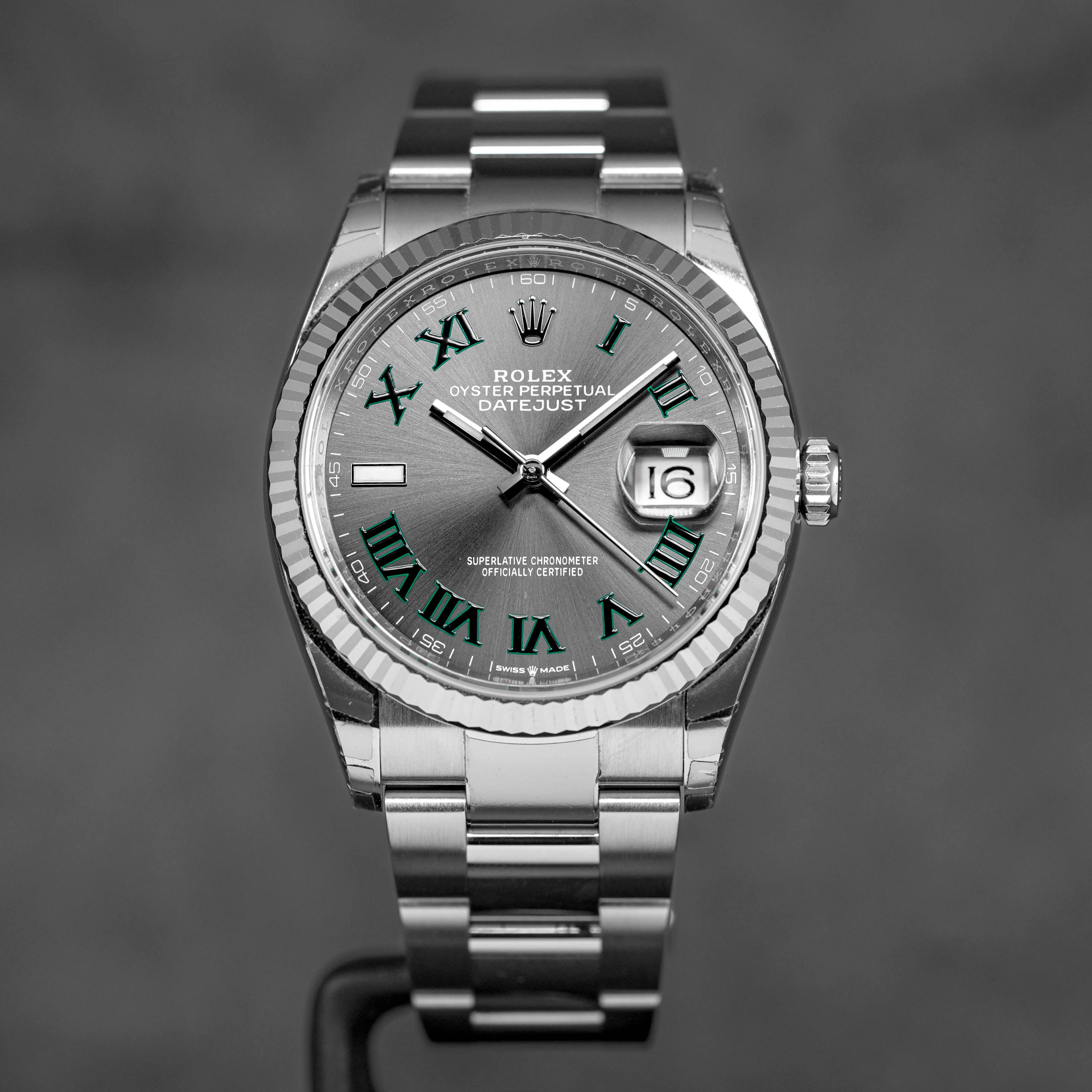 ROLEX DATEJUST 36MM WIMBLEDON DIAL (2025) OMNILUXE - Main Image