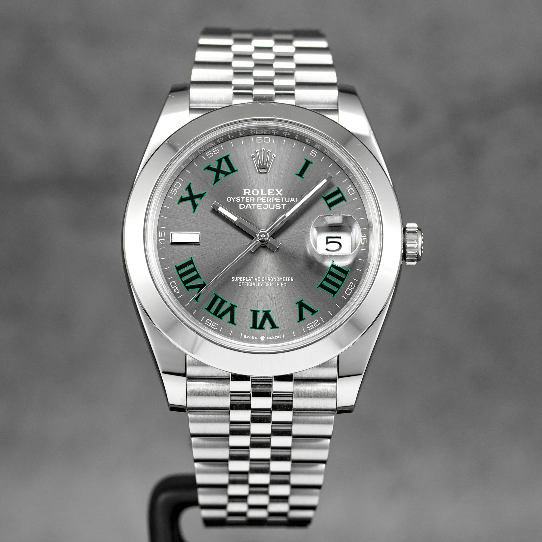 ROLEX DATEJUST 41MM WIMBLEDON DIAL 2023 OMNILUXE