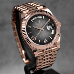 DAYDATE 40MM ROSEGOLD SLATE OMBRE DIAL (2025)