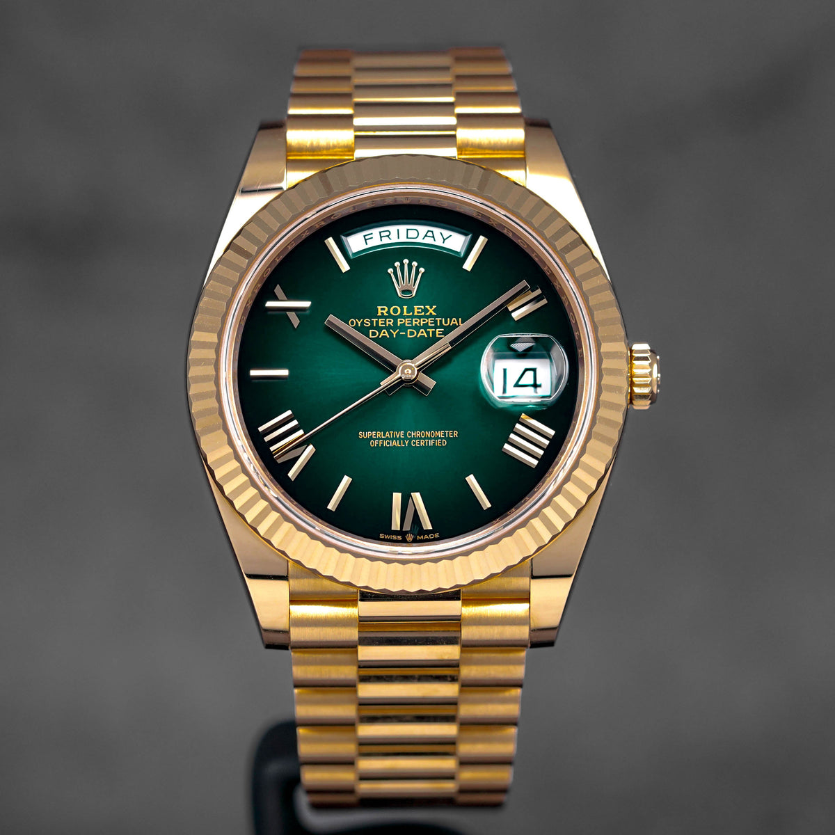 Harga Rolex Daydate Green Ombre Indonesia