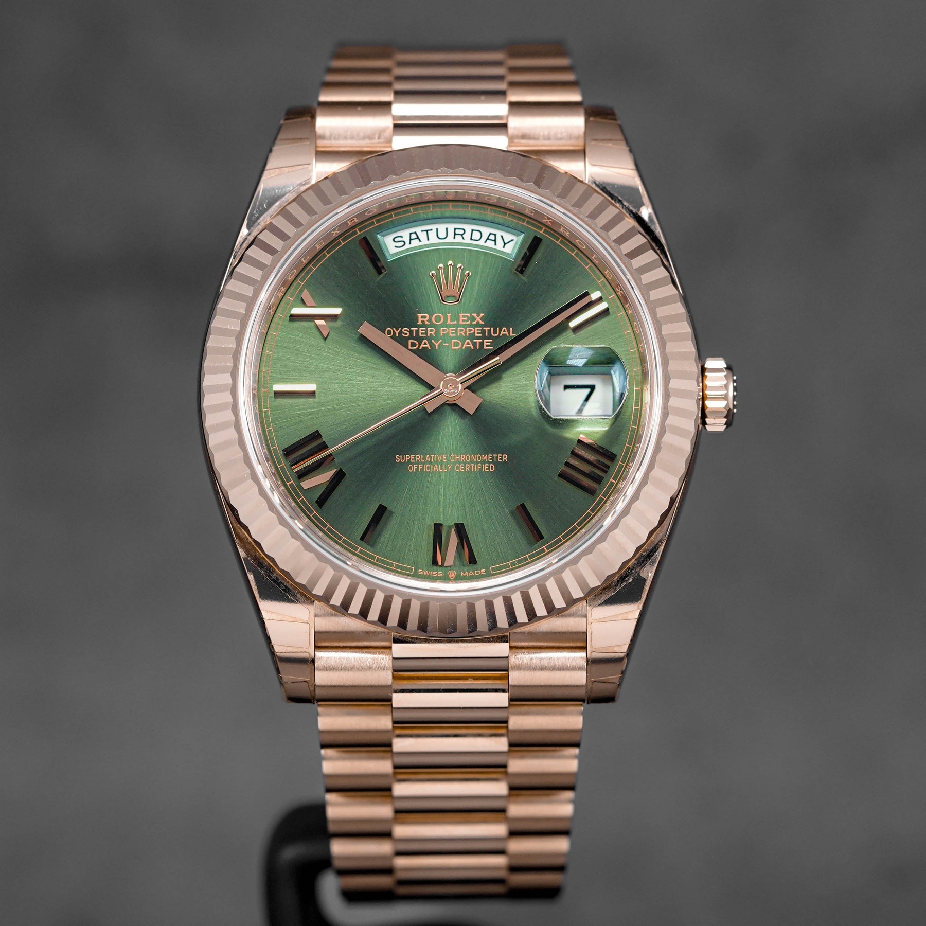 Harga Rolex Daydate Olive Green Indonesia