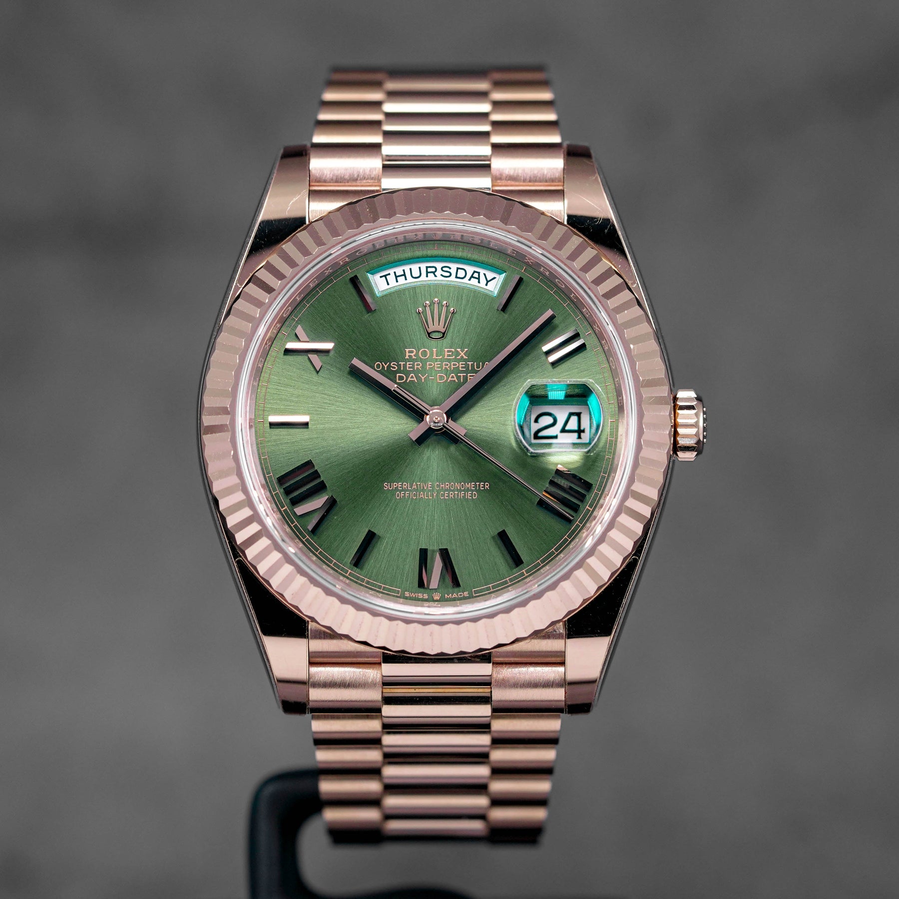 Harga Rolex Daydate Olive Green Indonesia