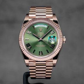 Harga Rolex Daydate Olive Green Indonesia