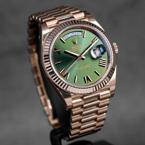 Harga Rolex Daydate Olive Green Indonesia
