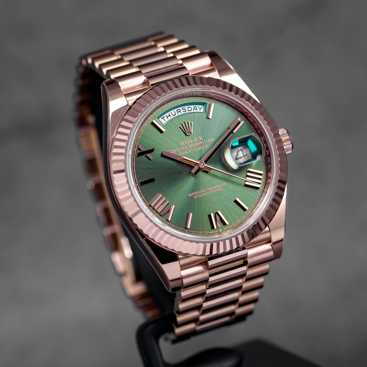 Harga Rolex Daydate Olive Green Indonesia