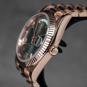 Harga Rolex Daydate Olive Green Indonesia