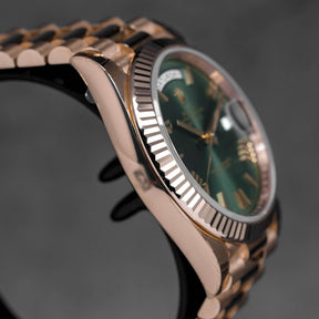 Harga Rolex Daydate Olive Green Indonesia