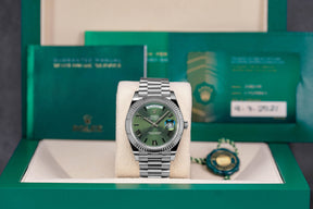 Harga Rolex Daydate Olive Green Indonesia