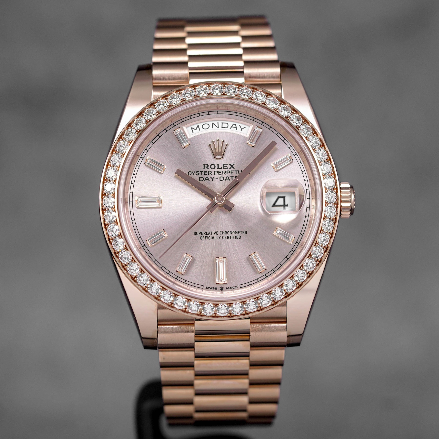 Harga Rolex Daydate Rosegold Diamond Indonesia