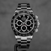 DAYTONA STEEL BLACK DIAL CERAMIC BEZEL (2017)