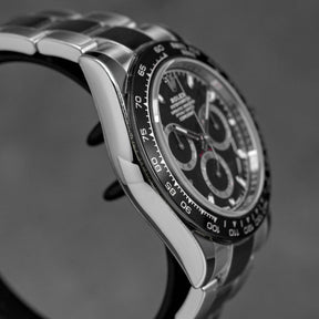 DAYTONA STEEL BLACK DIAL CERAMIC BEZEL (2017)
