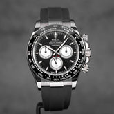 DAYTONA OYSTERFLEX WHITEGOLD BLACK DIAL RING BEZEL (2024)