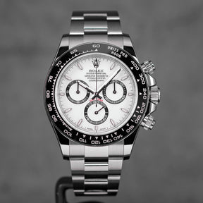 DAYTONA WHITE PANDA DIAL CERAMIC RING BEZEL (2024)