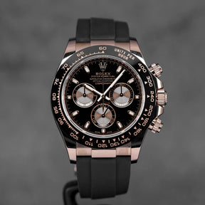 Harga Rolex Daytona Rosegold Black Indonesia