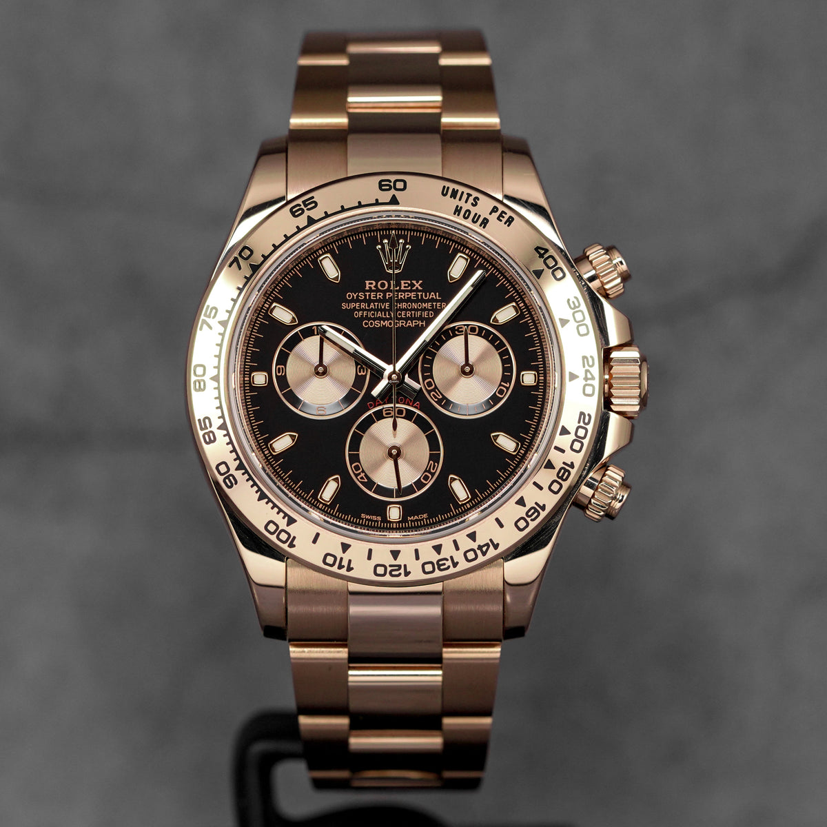 Harga Rolex Daytona Rosegold Black Indonesia
