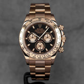 Harga Rolex Daytona Rosegold Black Indonesia
