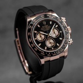 Harga Rolex Daytona Rosegold Black Indonesia