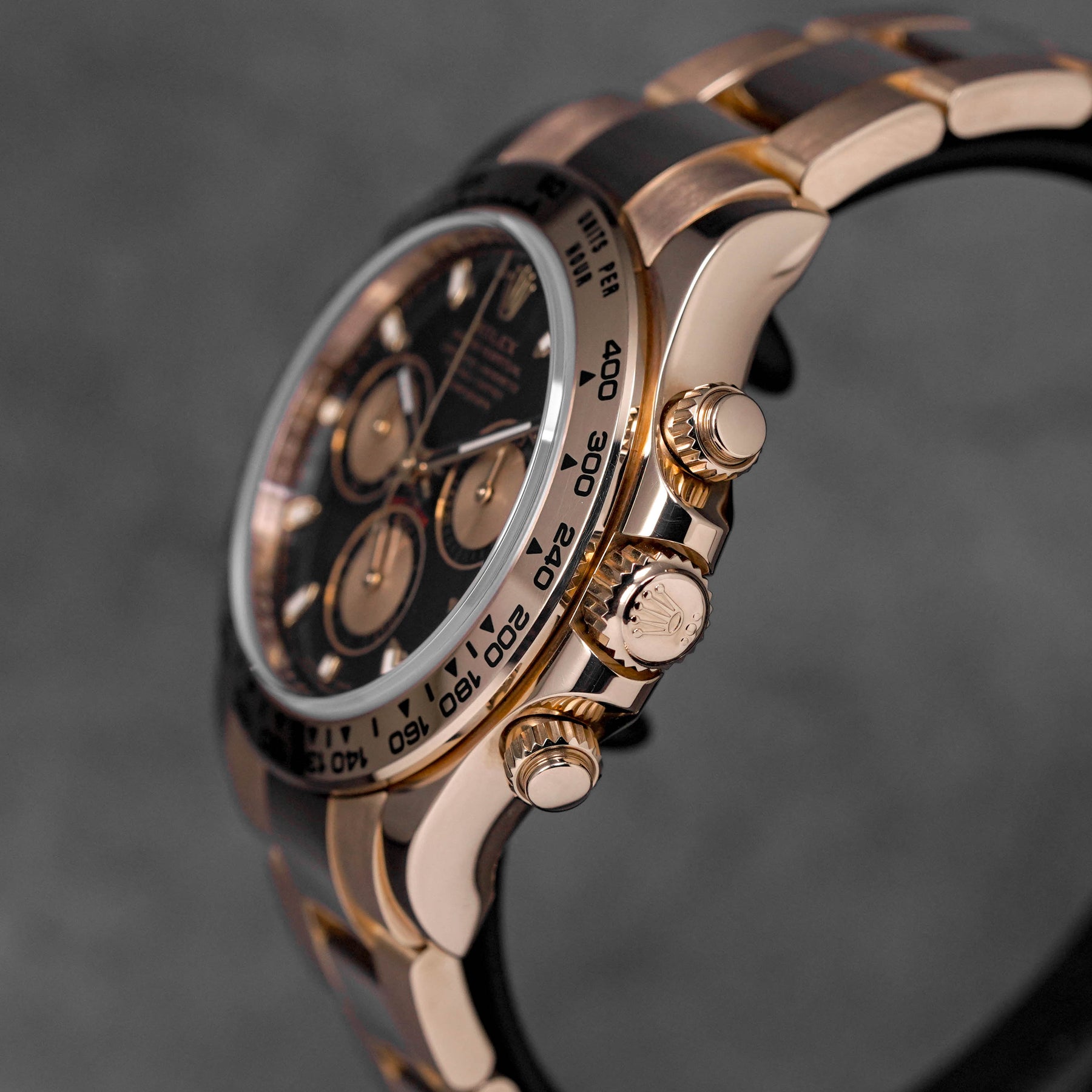 Harga Rolex Daytona Rosegold Black Indonesia