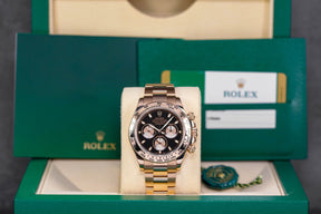 Harga Rolex Daytona Rosegold Black Indonesia