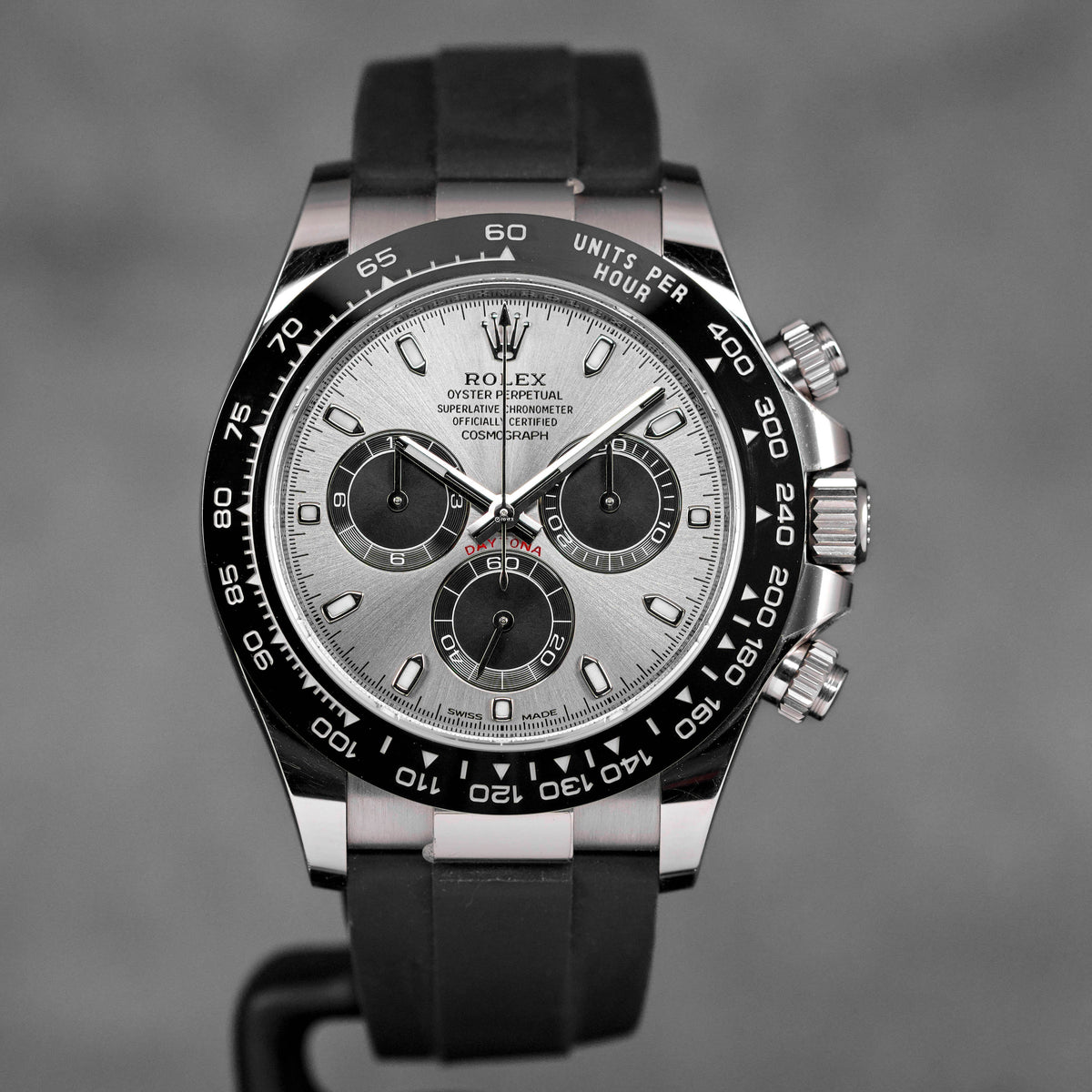 Harga Rolex Daytona Whitegold Grey Indonesia