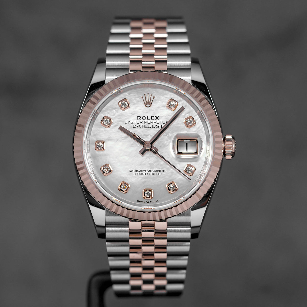 Harga Rolex Dstejust 36 MOP Diamond