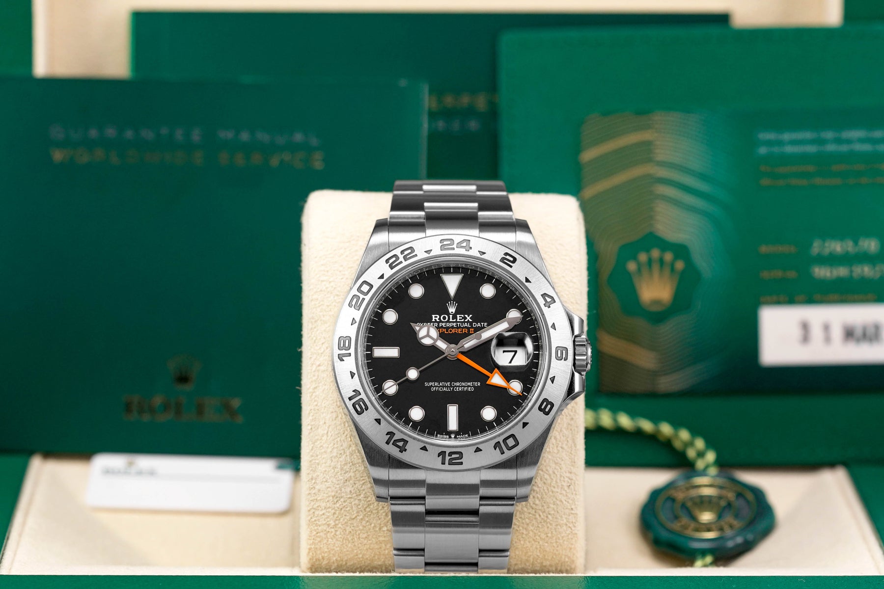 Harga Rolex Explorer-II 42mm Black Indonesia