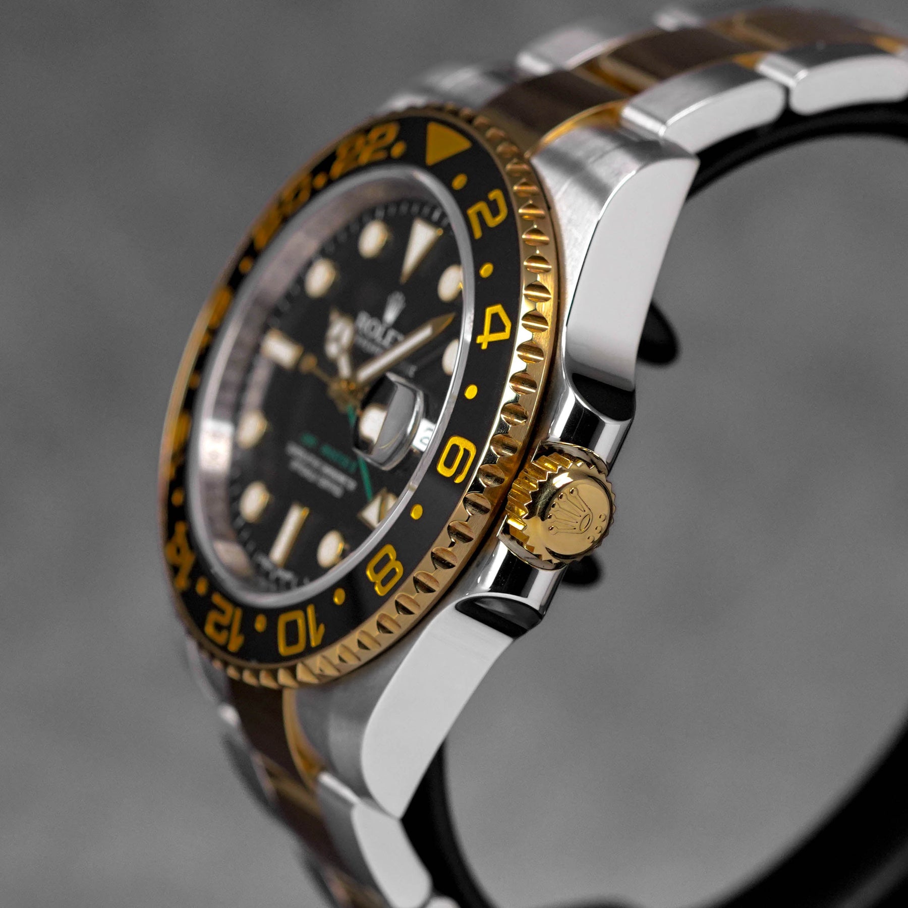 GMT MASTER-II TWOTONE YELLOWGOLD BLACK DIAL (2011)