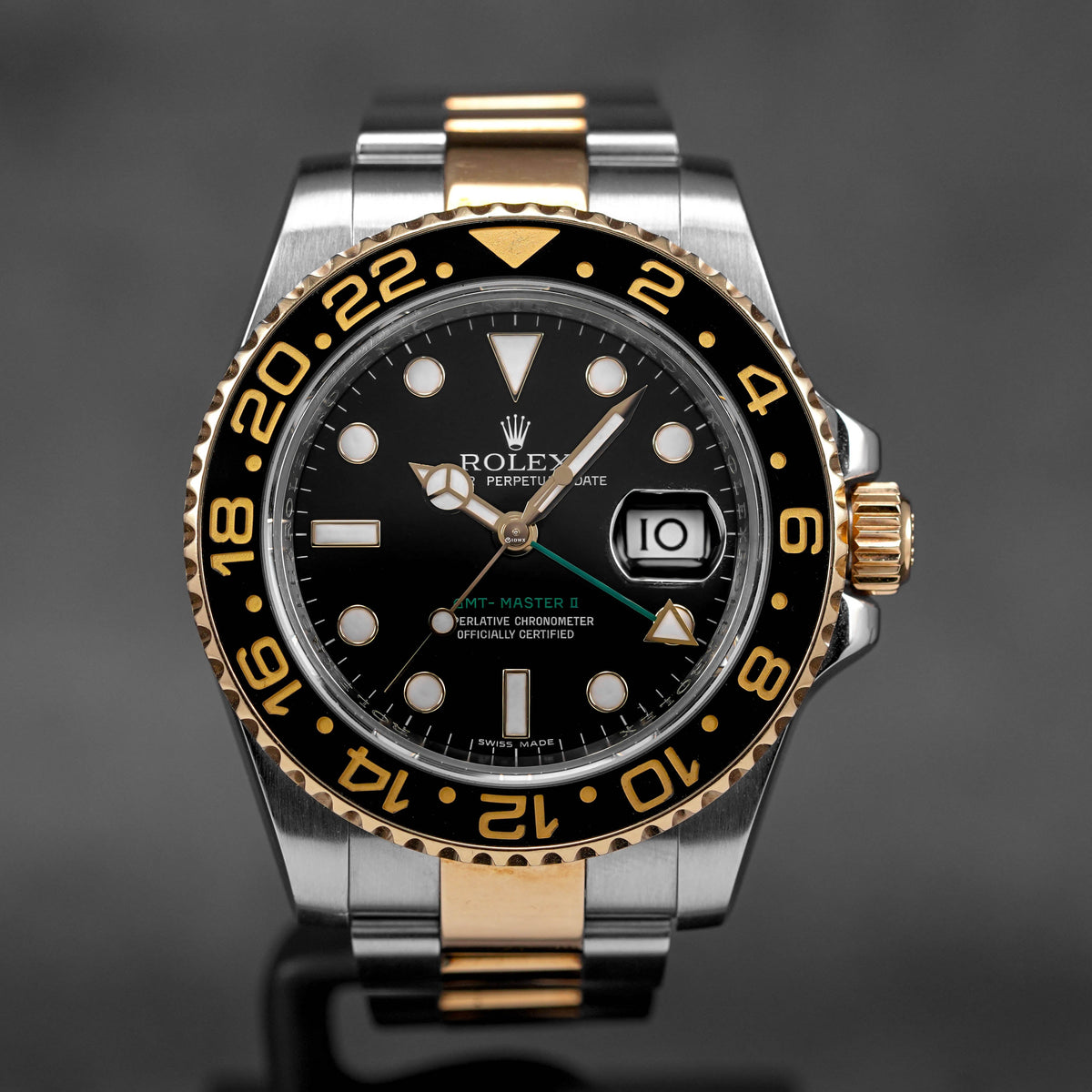 Harga Rolex GMT Master II Yellowgold Black Indonesia