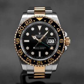 Harga Rolex GMT Master II Yellowgold Black Indonesia