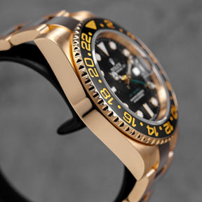 Harga Rolex GMT Master II Yellowgold Black