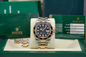 Harga Rolex GMT Master II Yellowgold Black Indonesia