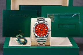 Harga Rolex Oyster Perpetual Red Coral Indonesia